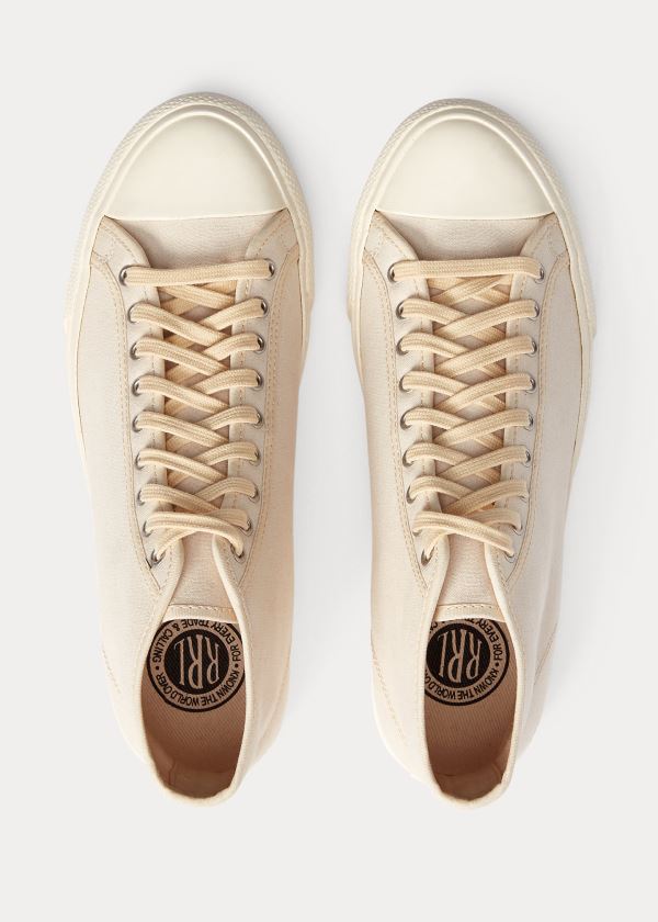 Ralph Lauren Mayport Platene Sneakers Béžový | nPs5VggI