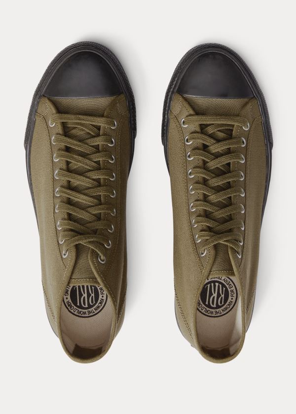 Ralph Lauren Mayport Platene Sneakers Olivy Zelené | I4hR9PMn