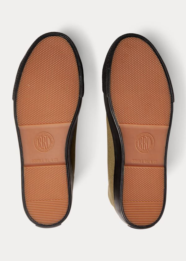 Ralph Lauren Mayport Platene Sneakers Olivy Zelené | I4hR9PMn