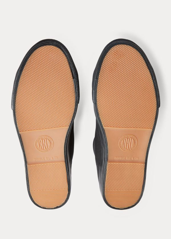 Ralph Lauren Mayport Platene Sneakers Černé | JZ4REh3v