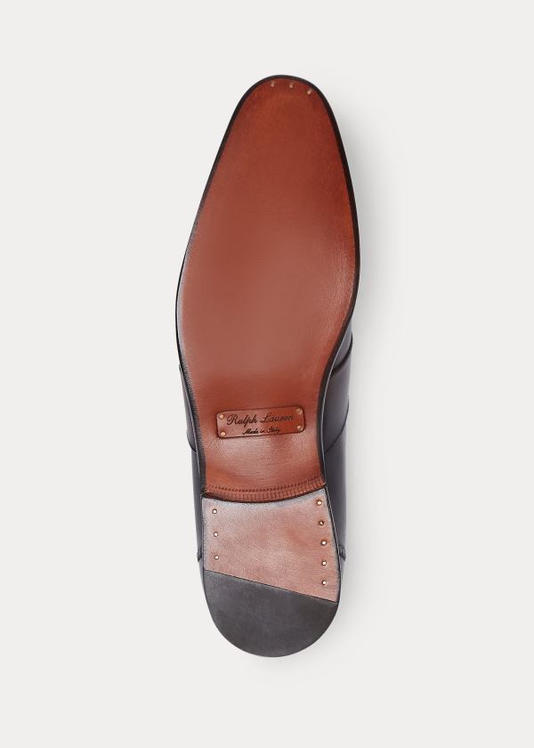 Ralph Lauren Meegan Penny Loafer Černé | SKxNYSik