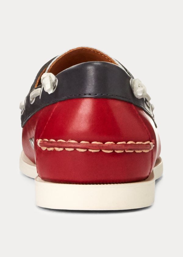 Ralph Lauren Merton Læder Lodní Shoe Viacfarebný | Au8eaHGl