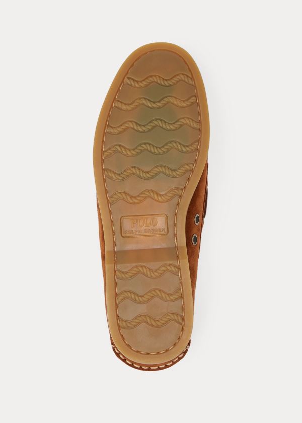 Ralph Lauren Merton Semišové Lodní Shoe Hnědé | bVHhv2WI