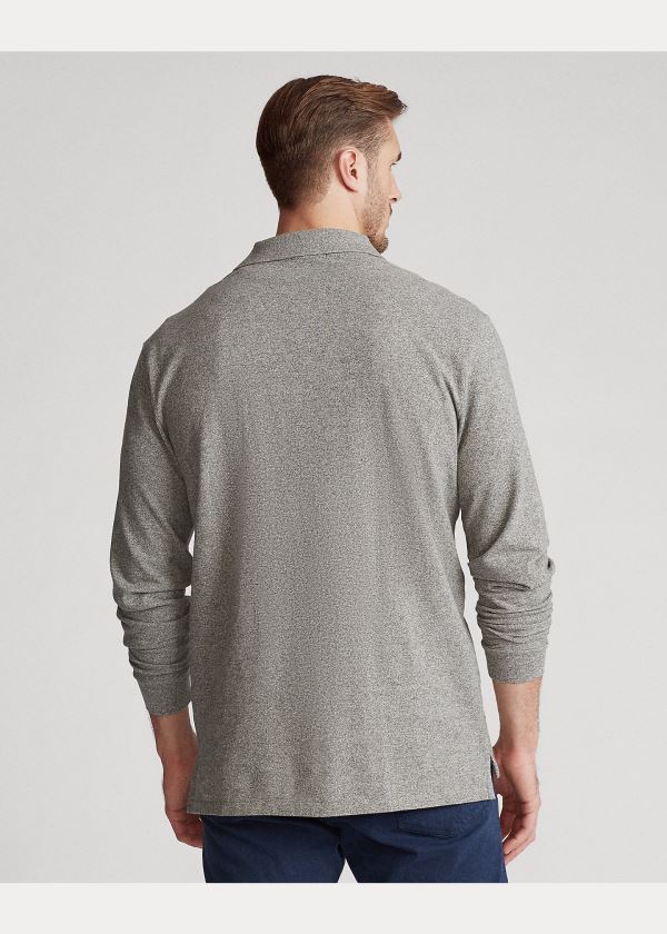 Ralph Lauren Mesh Long-Sleeve Polo Shirt Blankyt | dNkWGAZH