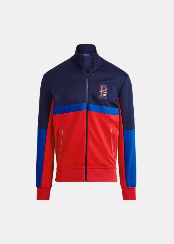 Ralph Lauren Mesh Track Jacket Tmavě Blankyt Viacfarebný | yKKe4hT0