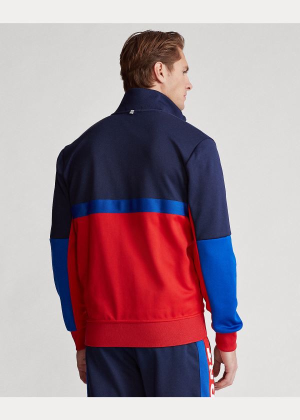 Ralph Lauren Mesh Track Jacket Tmavě Blankyt Viacfarebný | yKKe4hT0