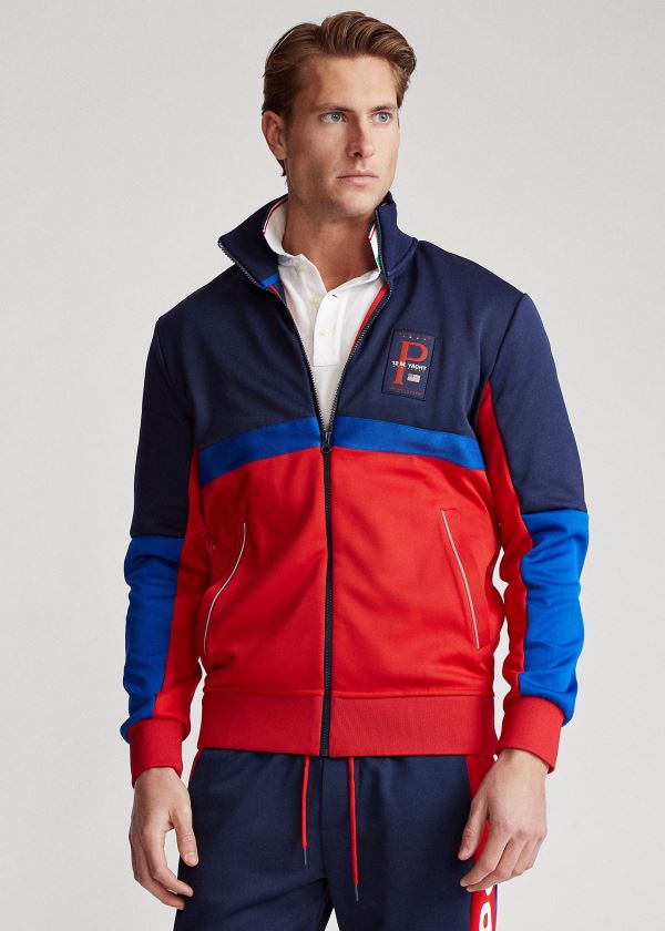 Ralph Lauren Mesh Track Jacket Tmavě Blankyt Viacfarebný | yKKe4hT0
