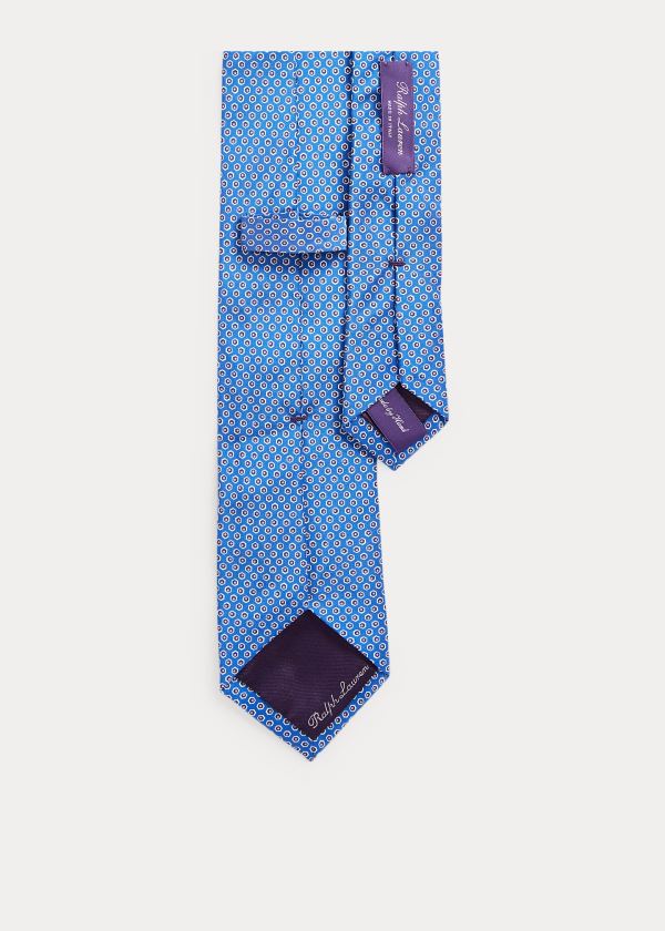Ralph Lauren Micro-Hexagon Silk Tie Blankyt | TJpULvmc