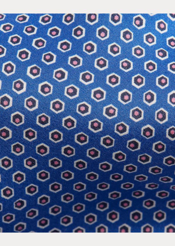 Ralph Lauren Micro-Hexagon Silk Tie Blankyt | TJpULvmc