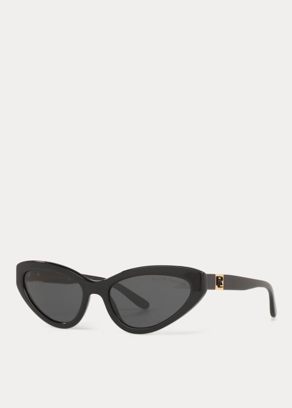 Ralph Lauren Modern Cat-Eye Sunglasses Černé | iudx7a2z