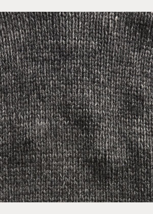 Ralph Lauren Mouliné Cashmere Svetrové Tmavě Šedé | EbBUIxJC