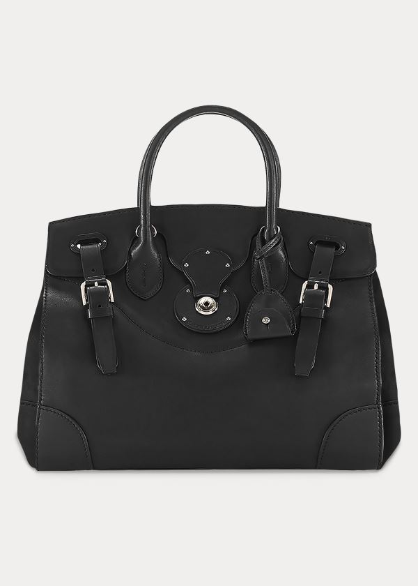 Ralph Lauren Nappa Læder Soft Ricky 33 Černé | mCBA80Sy