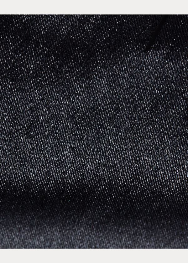 Ralph Lauren Narrow Silk Satin Bow Tie Tmavě Blankyt | 8oZqtPm8