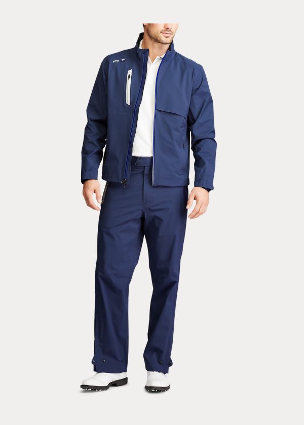 Ralph Lauren Nepromokavé Twill Jacket Tmavě Blankyt | uV2u1yQf
