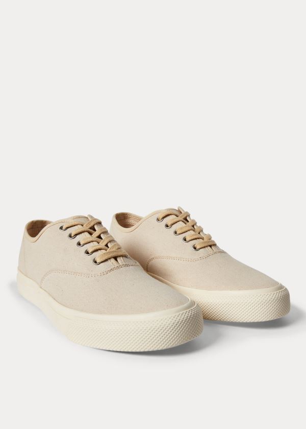 Ralph Lauren New Norfolk Platene Sneakers Béžový | SXGcjx0j
