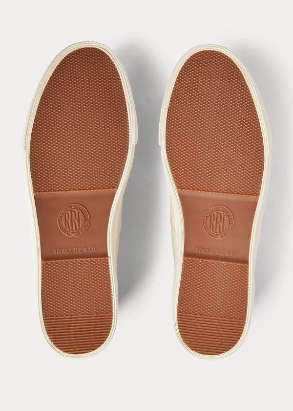 Ralph Lauren New Norfolk Platene Sneakers Béžový | SXGcjx0j