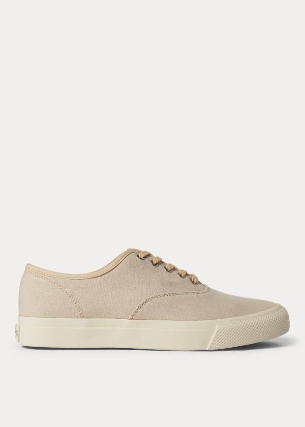 Ralph Lauren New Norfolk Platene Sneakers Béžový | SXGcjx0j
