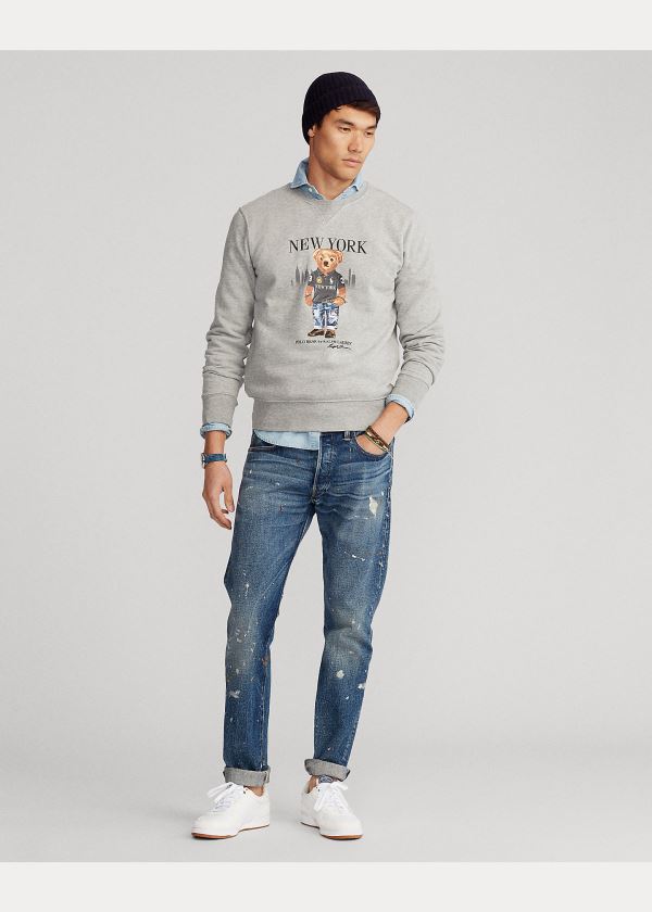 Ralph Lauren New York Bear Sweatshirt Šedé Viacfarebný | Zz75kH1M