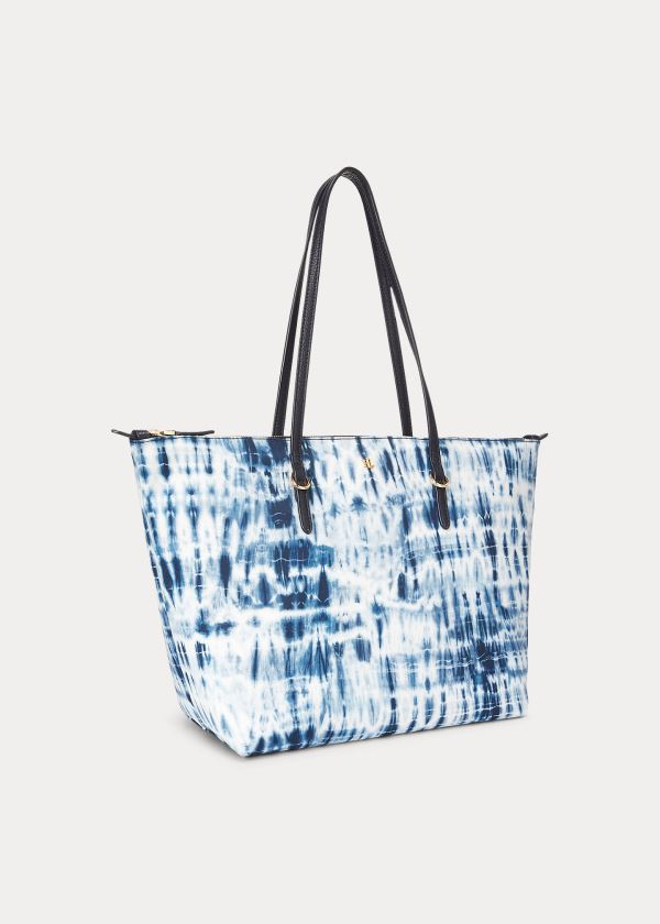 Ralph Lauren Nylon Medium Keaton Tote Viacfarebný | L2TVMh4p