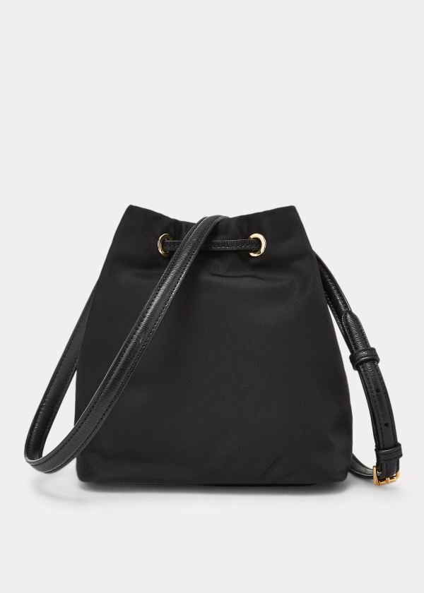 Ralph Lauren Nylon Mini Debby II Bag Černé | ksOniO9C