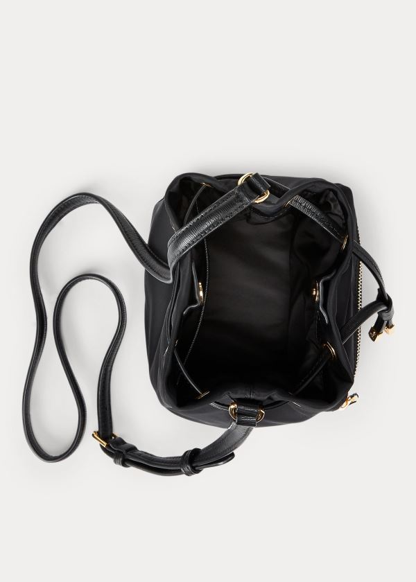 Ralph Lauren Nylon Mini Debby II Bag Černé | ksOniO9C