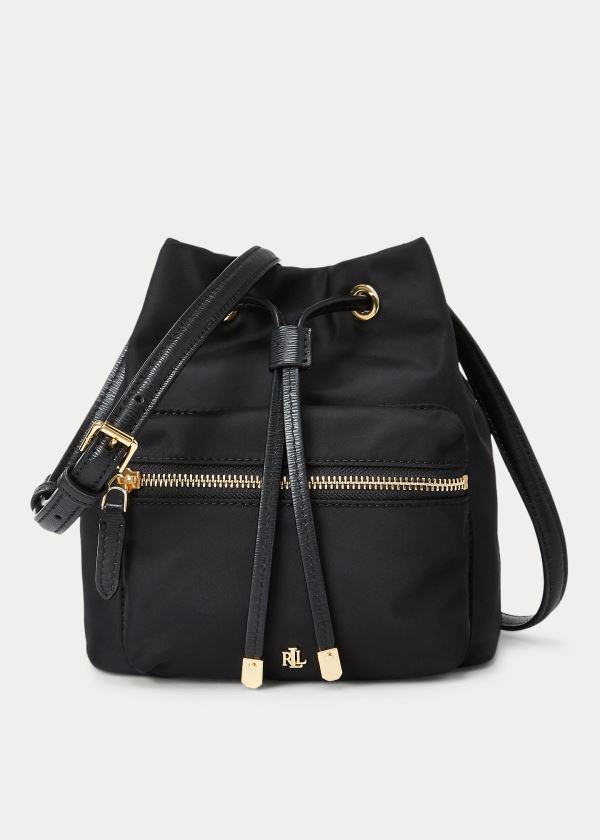 Ralph Lauren Nylon Mini Debby II Bag Černé | ksOniO9C