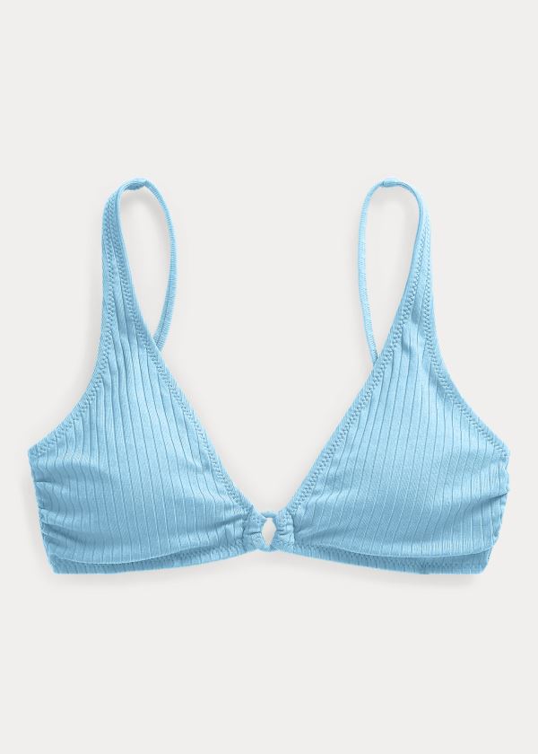 Ralph Lauren O-Ring Bralette Bikiny Top Blankyt | Ql1WrGZR