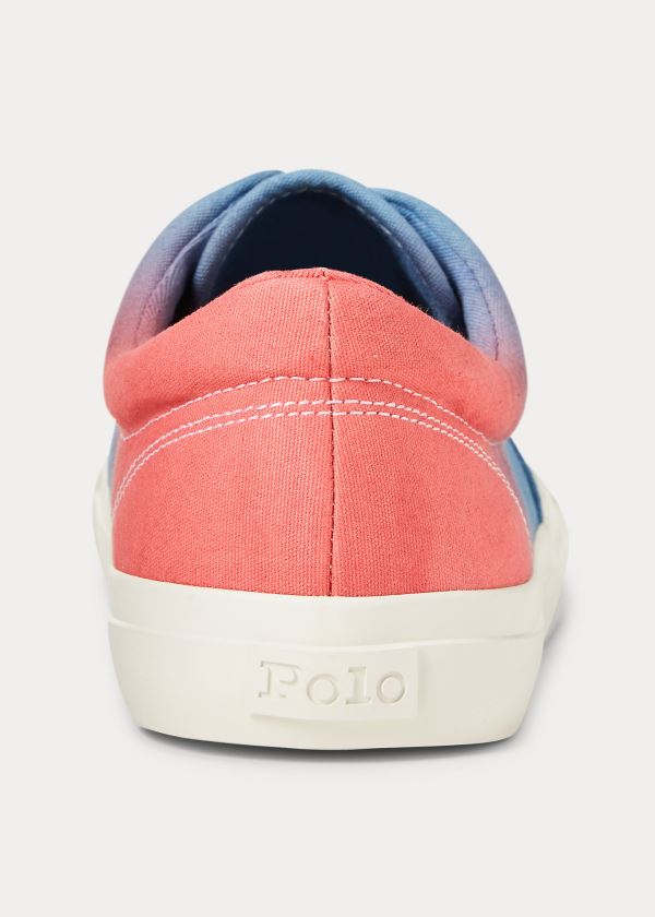 Ralph Lauren Ombré Platene Sneakers Tmavě Blankyt Červené | pjz3keRG