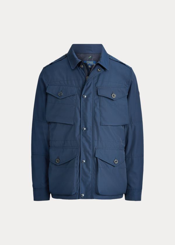 Ralph Lauren Oxford Field Jacket Tmavě Blankyt | PHPpOTMA