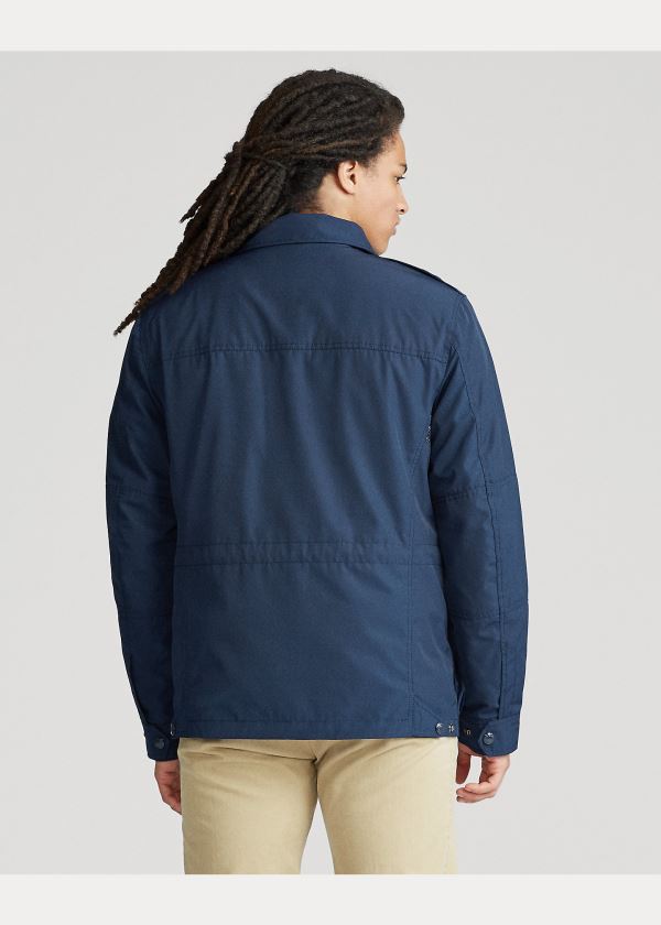 Ralph Lauren Oxford Field Jacket Tmavě Blankyt | PHPpOTMA