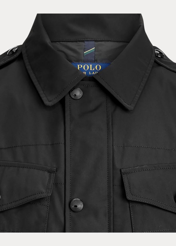 Ralph Lauren Oxford Field Jacket Černé | hkpxSDf9