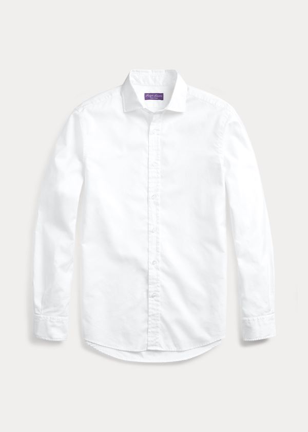 Ralph Lauren Oxford Shirt Bílé | IvH38p08