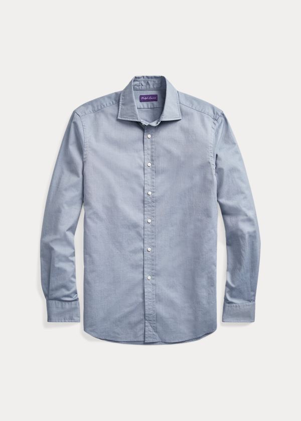 Ralph Lauren Oxford Shirt Šedé | YihgiJNJ
