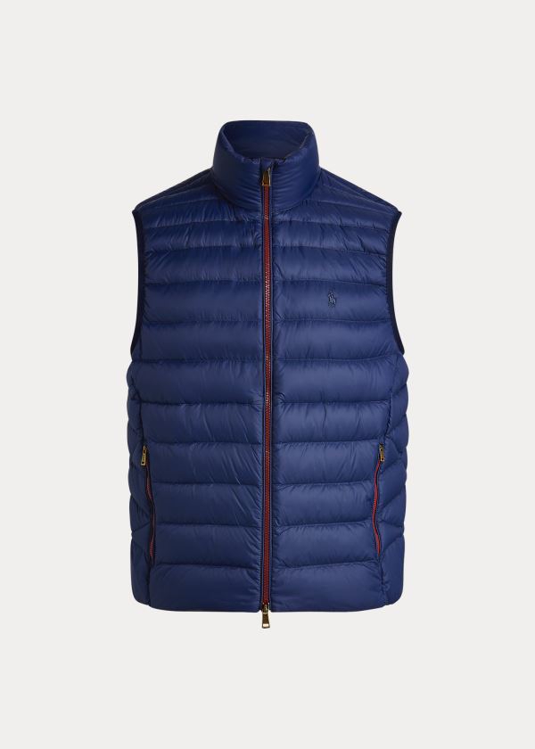 Ralph Lauren Packable Down Vest Tmavě Blankyt | 0hgm8xHx