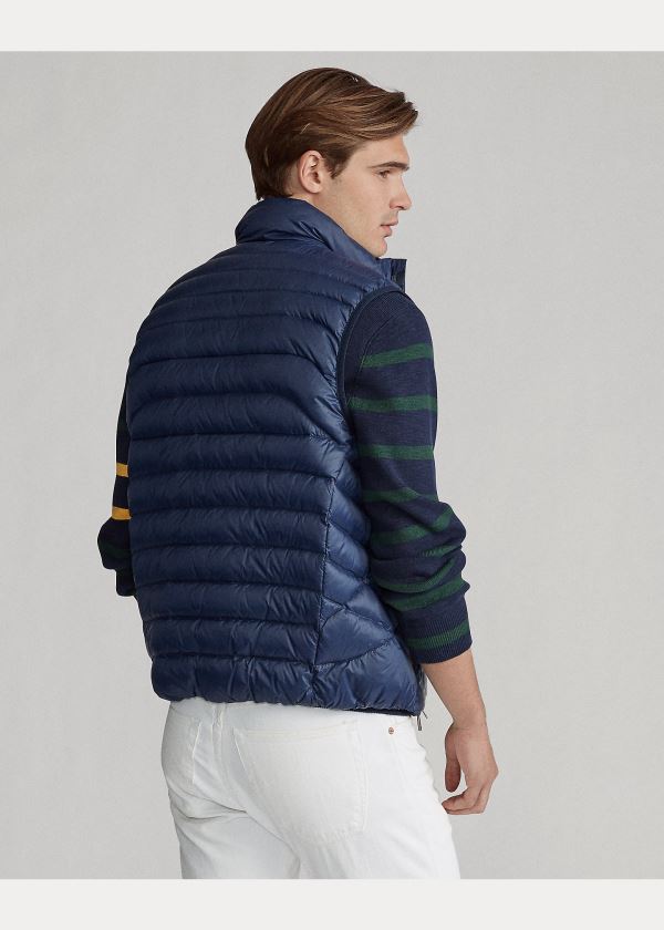 Ralph Lauren Packable Down Vest Tmavě Blankyt | 0hgm8xHx