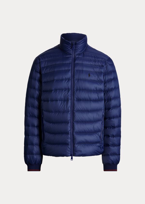 Ralph Lauren Packable Quilted Down Jacket Tmavě Blankyt | fi7kenLr