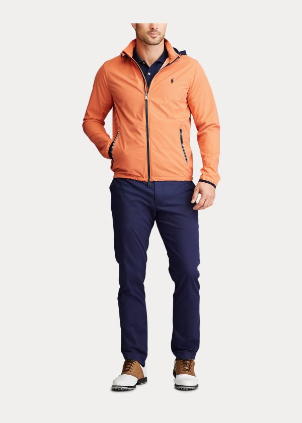 Ralph Lauren Packable S Kapucí Jacket Oranžové | hzAF45O6