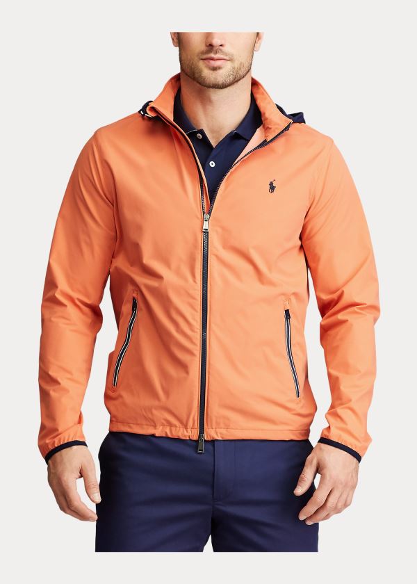 Ralph Lauren Packable S Kapucí Jacket Oranžové | hzAF45O6
