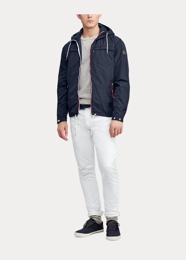 Ralph Lauren Packable S Kapucí Jacket Tmavě Blankyt | bliYbo02