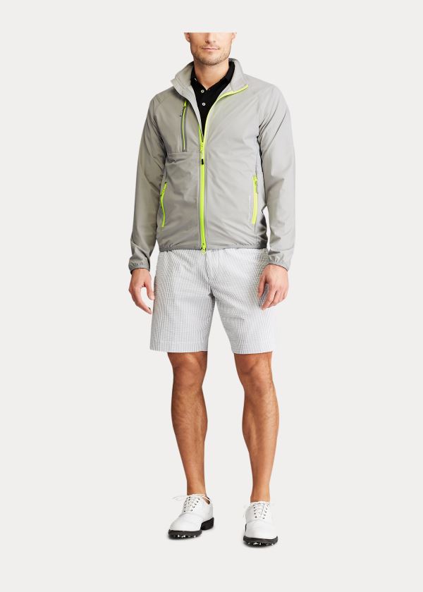 Ralph Lauren Packable Windbreaker Šedé | PePWD2fL