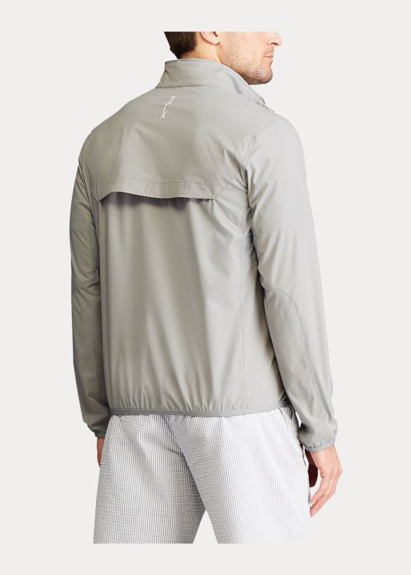 Ralph Lauren Packable Windbreaker Šedé | PePWD2fL