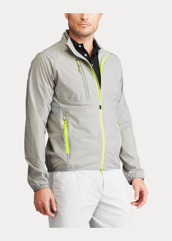 Ralph Lauren Packable Windbreaker Šedé | PePWD2fL