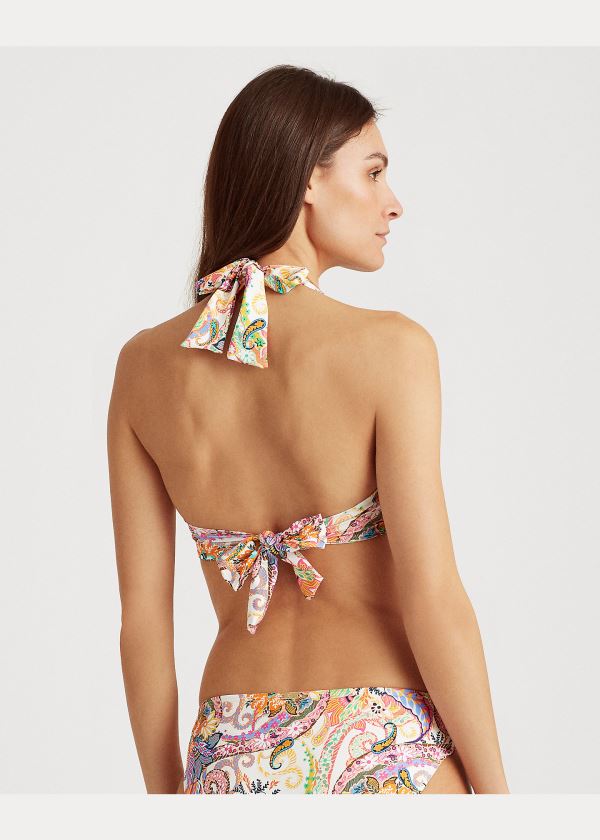 Ralph Lauren Paisley Halter Bikiny Top Viacfarebný | eR3Wecd9