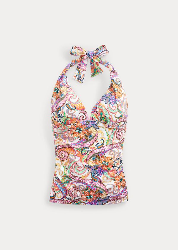 Ralph Lauren Paisley Halter Tankini Viacfarebný | ZAcf7CHh