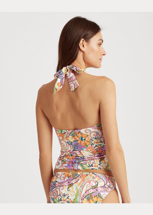 Ralph Lauren Paisley Halter Tankini Viacfarebný | ZAcf7CHh