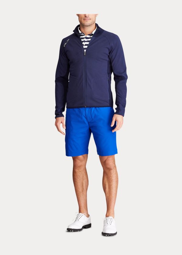 Ralph Lauren Paneled Performance Svetrové Tmavě Blankyt | fpMjPcDH