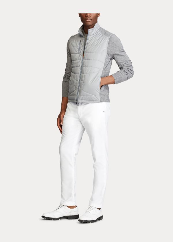 Ralph Lauren Paneled Stretch Terry Vest Šedé | SeXrMYyE