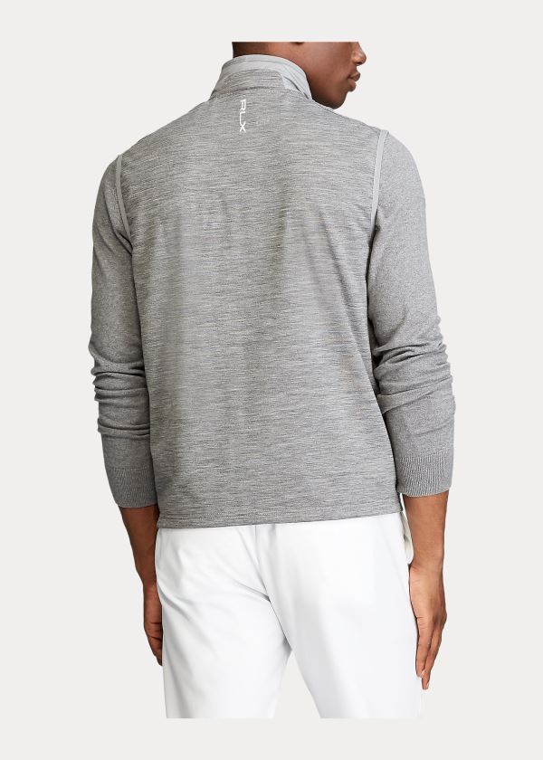 Ralph Lauren Paneled Stretch Terry Vest Šedé | SeXrMYyE
