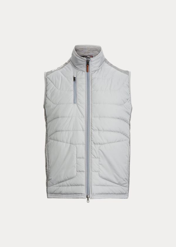 Ralph Lauren Paneled Stretch Terry Vest Šedé | SeXrMYyE