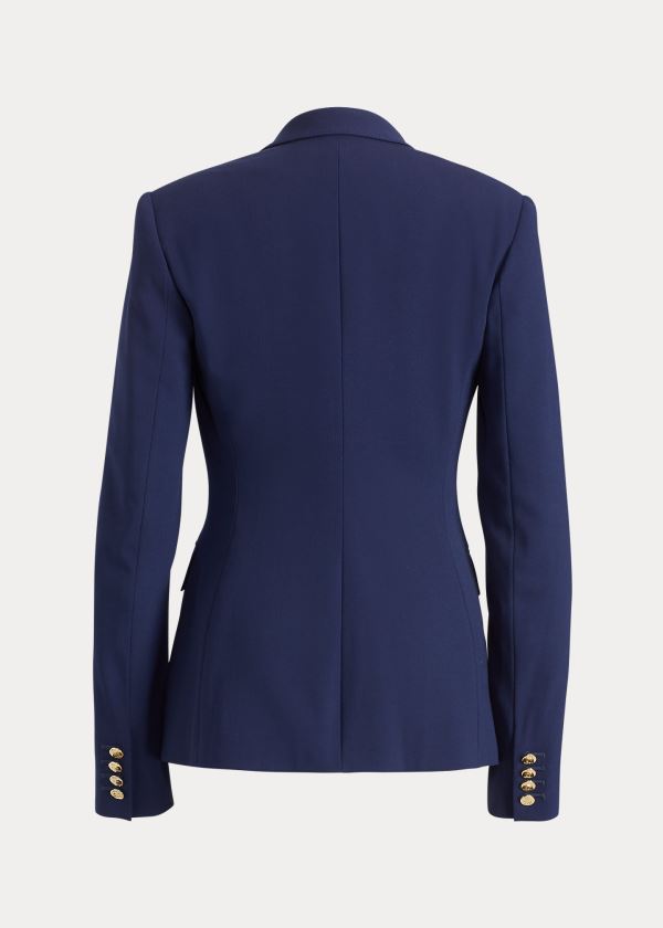 Ralph Lauren Parker Stretch Wool Jacket Tmavě Blankyt | XBv1pYGP